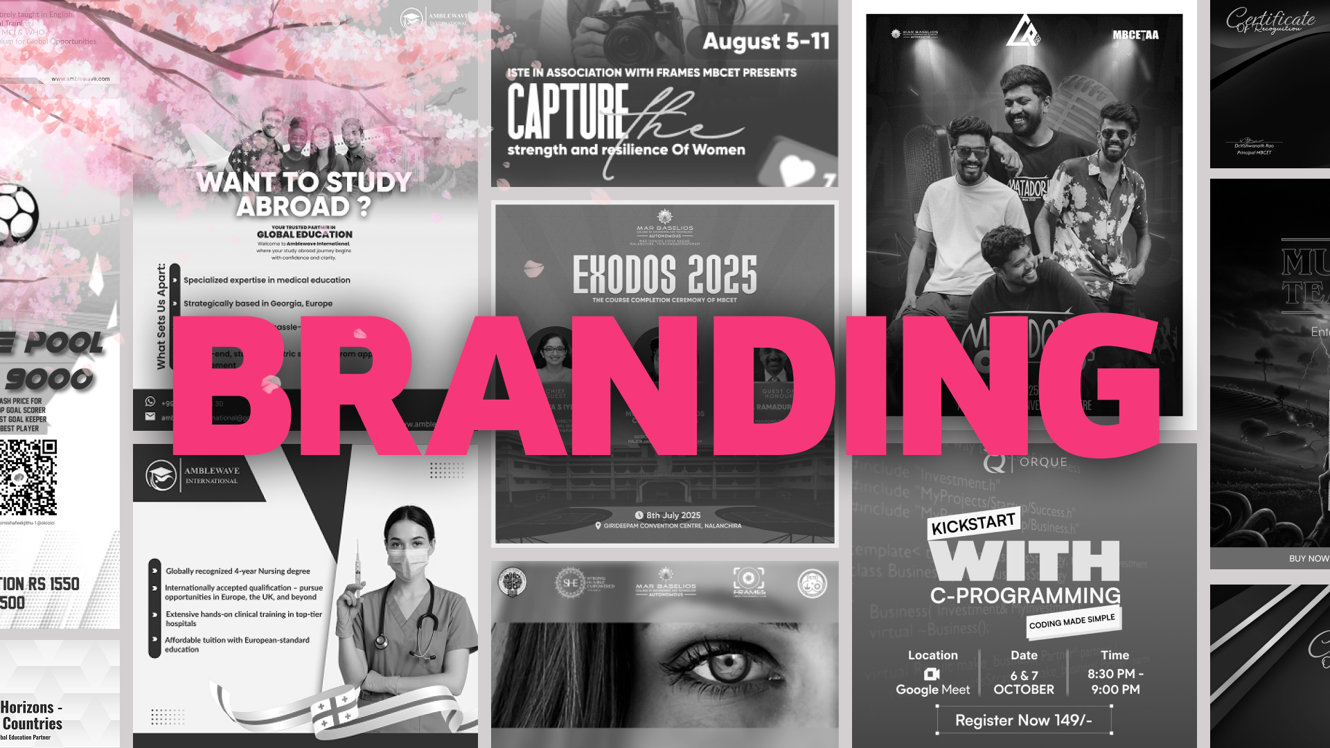 Branding & Visual Identity Strategy by Manuraj MS